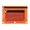 Orange, variant on 100Fens Pencil Pouch with 3 Holes, Oxford Cloth Mesh Zipper Pencil Pouches Case Binder Cosmetic Bag for Students