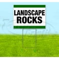 thumbnail image 1 of Landscape Rocks (18" x 24") Yard Sign, Includes Metal Step Stake, 1 of 6