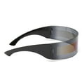 thumbnail image 3 of Party Rave Costume Around Futuristic Shades Gray, 3 of 7