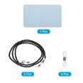 thumbnail image 3 of Uxcell Eyeglass Chains for Women, 2Pcs Stylish Glasses Chain Sunglass Beaded String, Black, 3 of 5