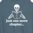 thumbnail image 3 of Instant Message - One More Chapter Skeleton - Women's Racerback Tank Top, 3 of 6