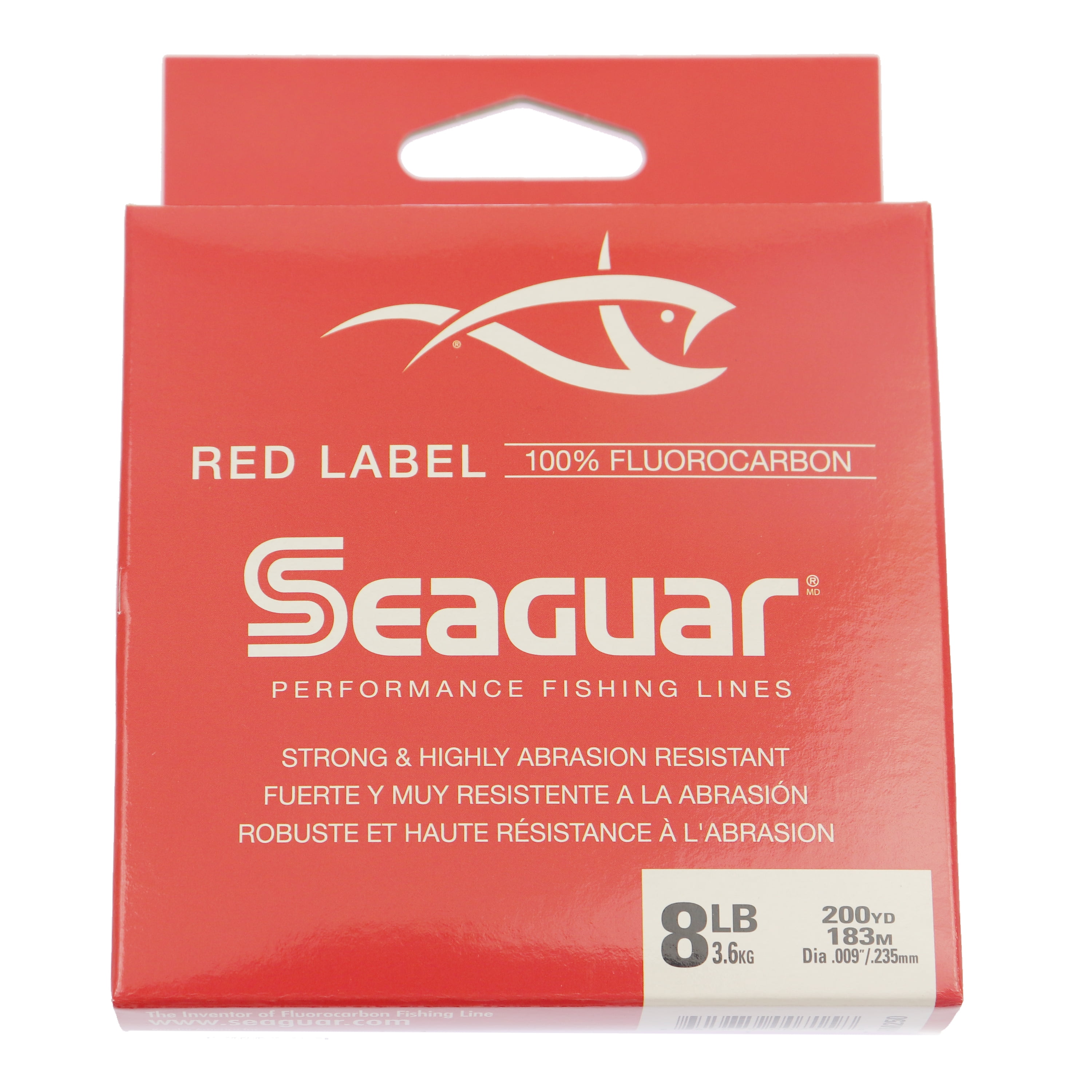 Seaguar Reel Soft 100% Fluorocarbon Line - 2lb/0.91kg x 25m