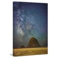 thumbnail image 2 of Marmont Hill "Sparkling Skies Over Haystack Rock" Painting Print on Canvas, 2 of 7