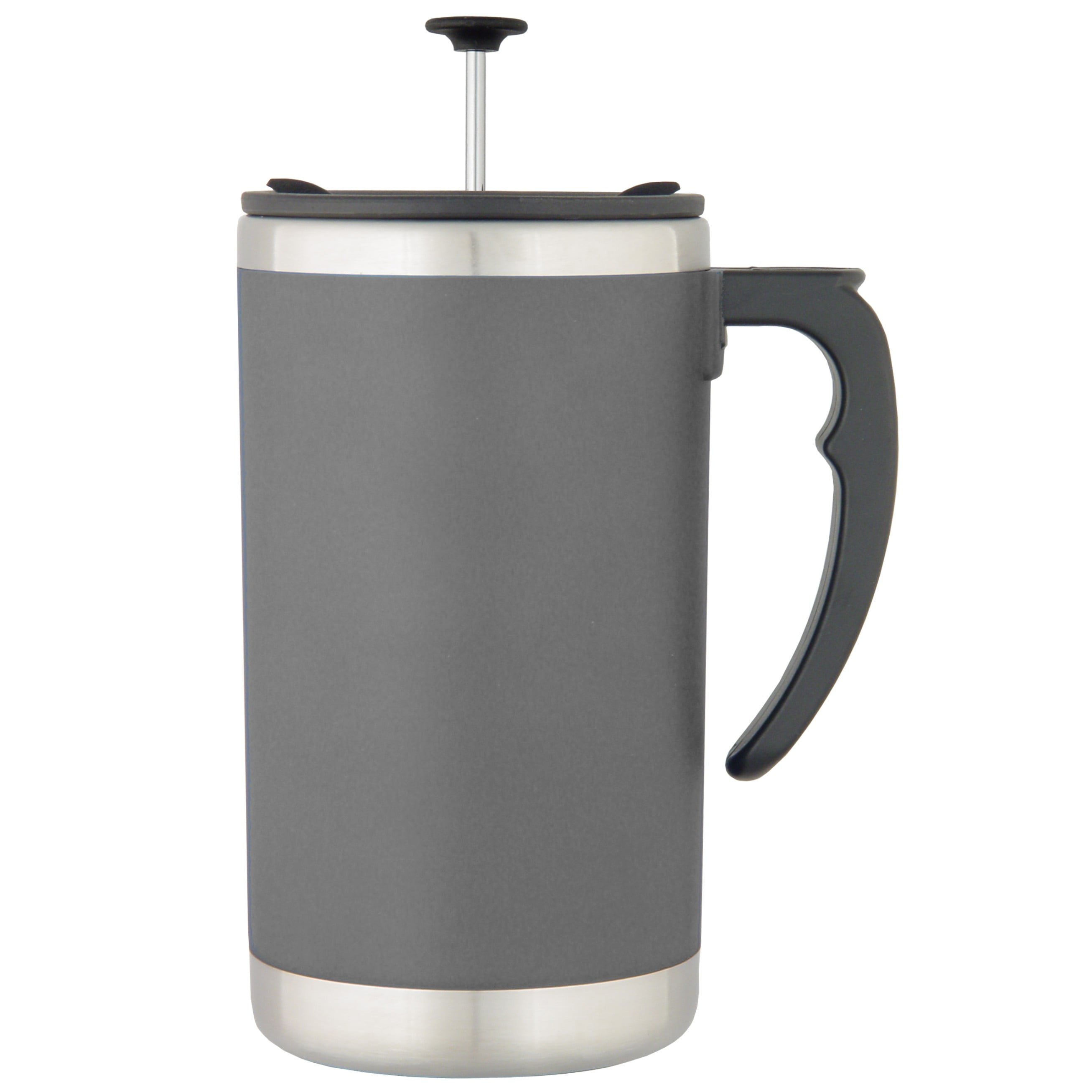 Liquid Solution Gray Frosty Hector Travel French Press
