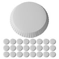 thumbnail image 1 of 100pcs Paper Cup Cover Drinking Cup Lids Coffee Cup Paper Covers for Home Restaurant, 1 of 8