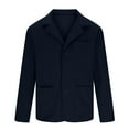 thumbnail image 4 of Men's Blazer Jacket Casual Business Suit Jackets Regular Fit Turn Down Collar Sports Coats, 4 of 5