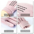 thumbnail image 7 of Touch Screen Gloves Women's Winter Warm Thin Driving Riding Windproof And Cold-proof Letters De Velvet Cute Cartoon Pink, 7 of 7