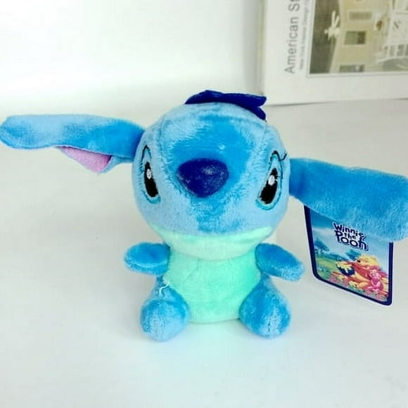 10cm Disney Winnie The Pooh Bear Anime Cute Cartoon Plush High Quality Keychain Pendant Kid Birthday Gifts Toys Children