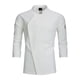 thumbnail image 1 of Chaqueta de chef informal, transpirable, de manga larga y cuello alto, para mujer 3XL, 1 of 9