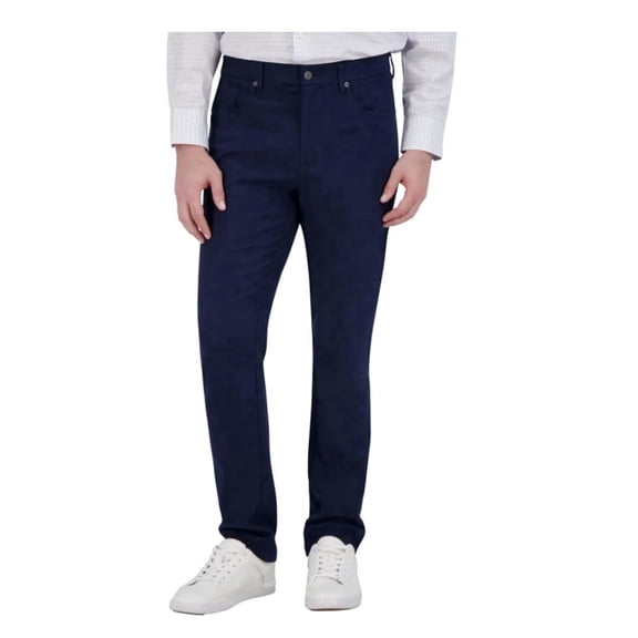 Kirkland Signature Men's Brushed 5 Pocket Pant, Blue, 32x29