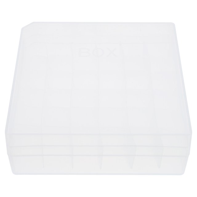 Shisuyan Boîte de Flacons en Plastique Transparent Échantillon Boîte de Flacons d'Injection Médicale (36 Fentes)