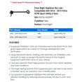 thumbnail image 2 of Front Right Stabilizer Bar Link - Compatible with 2016 - 2019 Volvo XC90 Sport Utility 4-Door 2017 2018, 2 of 2