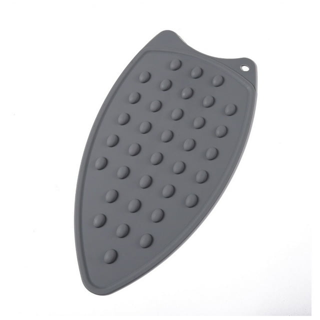kurtrusly Ironing Cover Heat Resistant Pad Board Dining Room Kitchen Protector Hanging Pot Mat Anti-scalding Desk Placemat Coaster Gray