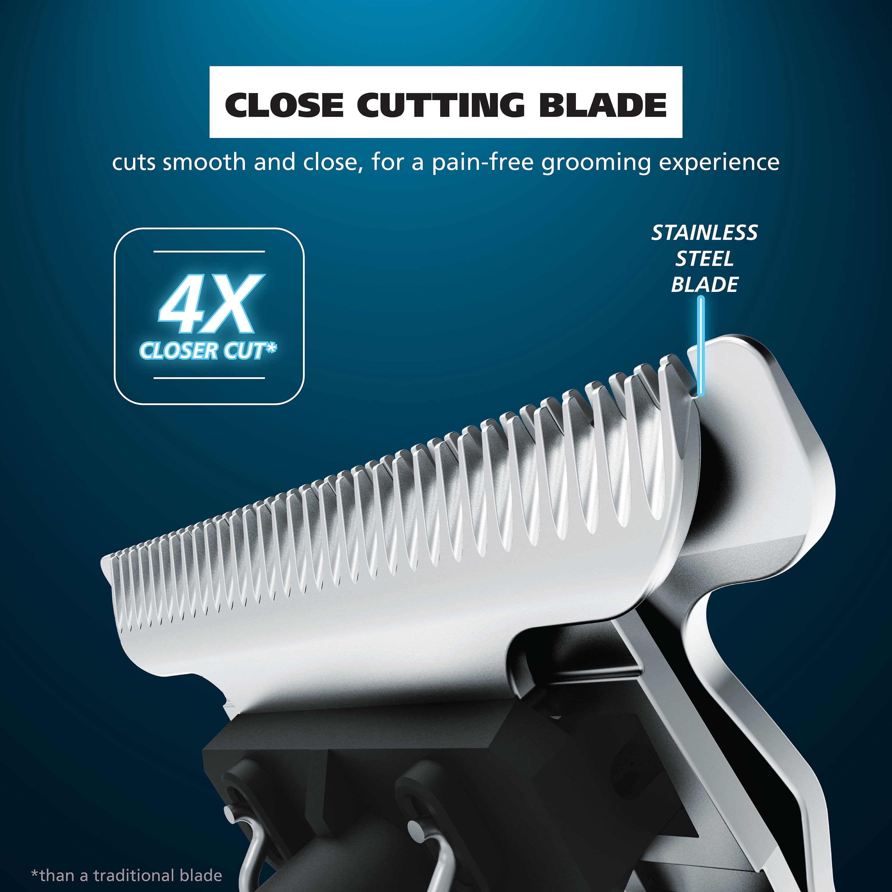 Wahl High Visibility All Metal Lithium Rechargeable Trimmer, 3028246