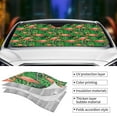 thumbnail image 3 of Disketp Windshield Sun Shade, Car Sun Shade for Front Window Flamingo Sunshades Sun Visor Protector Blocks UV Rays Foldable, 3 of 5