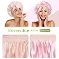 thumbnail image 2 of Gorro de dormir BONNET QUEEN de seda para mujer con cabello rizado, 2 of 6