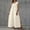 *Beige, variant on ClodeEU Women's V Neck Sleeveless Maxi Dress with Side Slit, Casual Solid Color Loose Flowy Dress Army Green,Women's Plus L