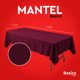 thumbnail image 3 of GILA Mantel para Mesa Rectangular 2.5 x 1.5 m | Lavable y Resistente | 1 Mantel Color Azul Marino, 3 of 5