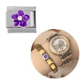 thumbnail image 2 of DIY Flower Italian Charm Links Bracelet Accessary Stainless Steel Jewelry Making, 2 of 21