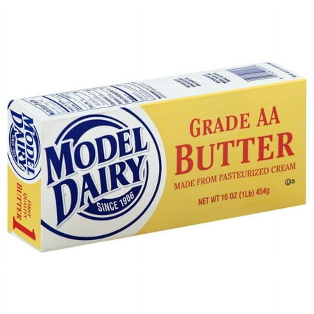 Model Dairy Grade AA Butter, 16 Oz.
