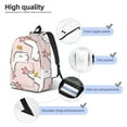 thumbnail image 4 of Yiaed Goose Queen Print Backpack, Premium Laptop Backpack, Travel Backpack for Women, Lightweight Backpacks, Comfortable Back Pack-Small, 4 of 7