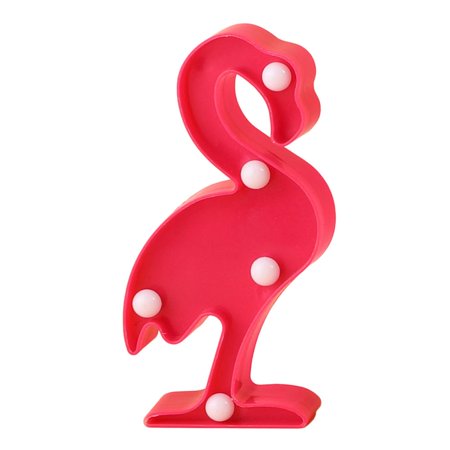 

Fovolat Flamingo Night Lamp Decorative LED Light Flamingo Pink Night Lamp Romantic Battery Powered Table Light for Home Wall Kid s Room Birthday Party ordinary