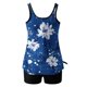 thumbnail image 3 of Trajes de Baño de Mujer Más Tamaño Impresión Bowknot Dos Piezas con Pantalones Cortos, Pantalones Cortos de Tamaño Más para las Mujeres, 3 of 8