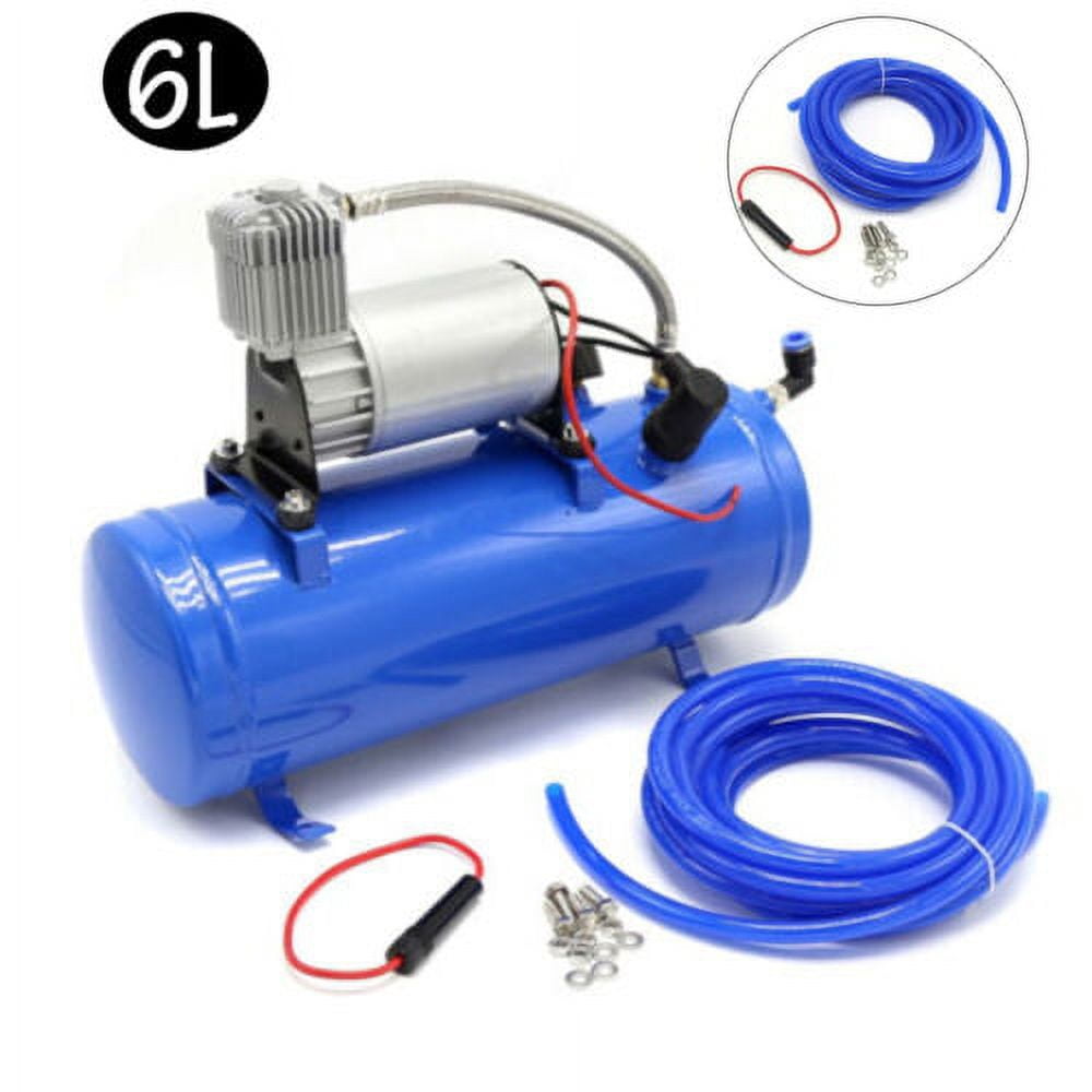 Renviery Blue 12V 150 PSI 1-Stage Oil-free Air Compressor 6L