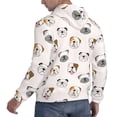 thumbnail image 6 of Wukai Bulldog Face Print Men Hoodies Fleece Sweatshirts Long Sleeve Sweaters Pullover Fall Outfits Winter Clothes-Medium, 6 of 7