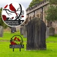 thumbnail image 5 of Memorial Plaque Rose Metal Yard Art Outdoor and Garden, Lawn and Garden Grave Decorations for Cemetery, Remembrance Gift for Loss, 5 of 8