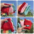 thumbnail image 2 of Convertible Fingerless Gloves Knit Glove with Mitten Cover for Kids aged 5-10Year, 2 of 4