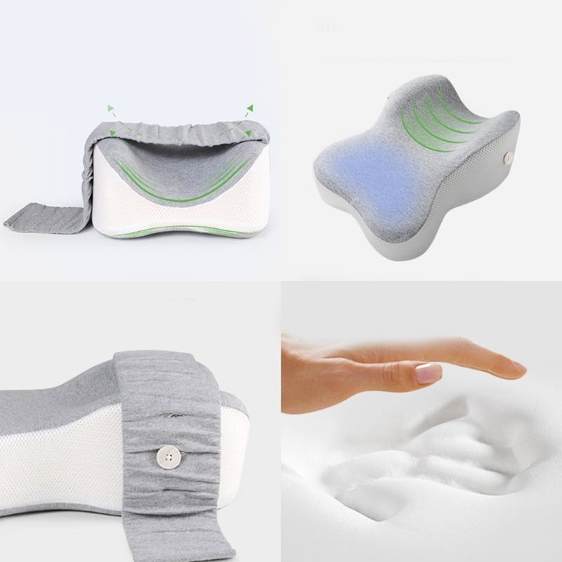lanema Pregnancy Support Knee Pillow for Side Sleeper Breathable Cover Machine Washable