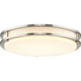 thumbnail image 5 of Abide Collection 5-CCT Integrated LED Brushed Nickel Contemporary 14" Medium Flush Mount Light, 5 of 9