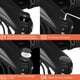 thumbnail image 4 of Cubierta de auriculares para bicicleta Soporte de bicicleta de posicionamiento GPS anti-perdida para Airtag (negro), 4 of 6