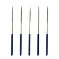 thumbnail image 4 of 5Pcs Round Diamond Files Needle Rasp File Polishing Finishing Tools Ceramic Metal Jewelry Glass Wood Working 5Pcs Blue Smile Home, 4 of 6