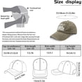 thumbnail image 3 of Baseball Cap for Women Men Snapback Hat Breathable Trucker Casual Cap, 3 of 7