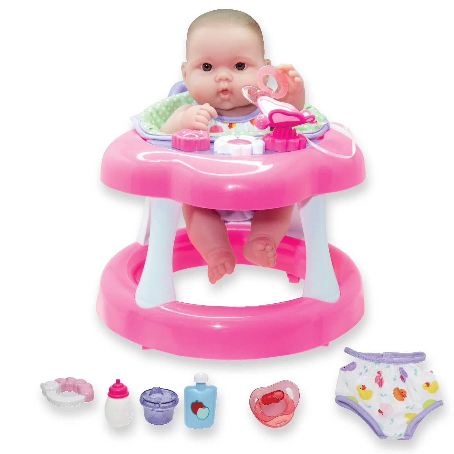 JC Toys, Lots to Love Babies AllVinyl 14 inches Baby Doll in Walker