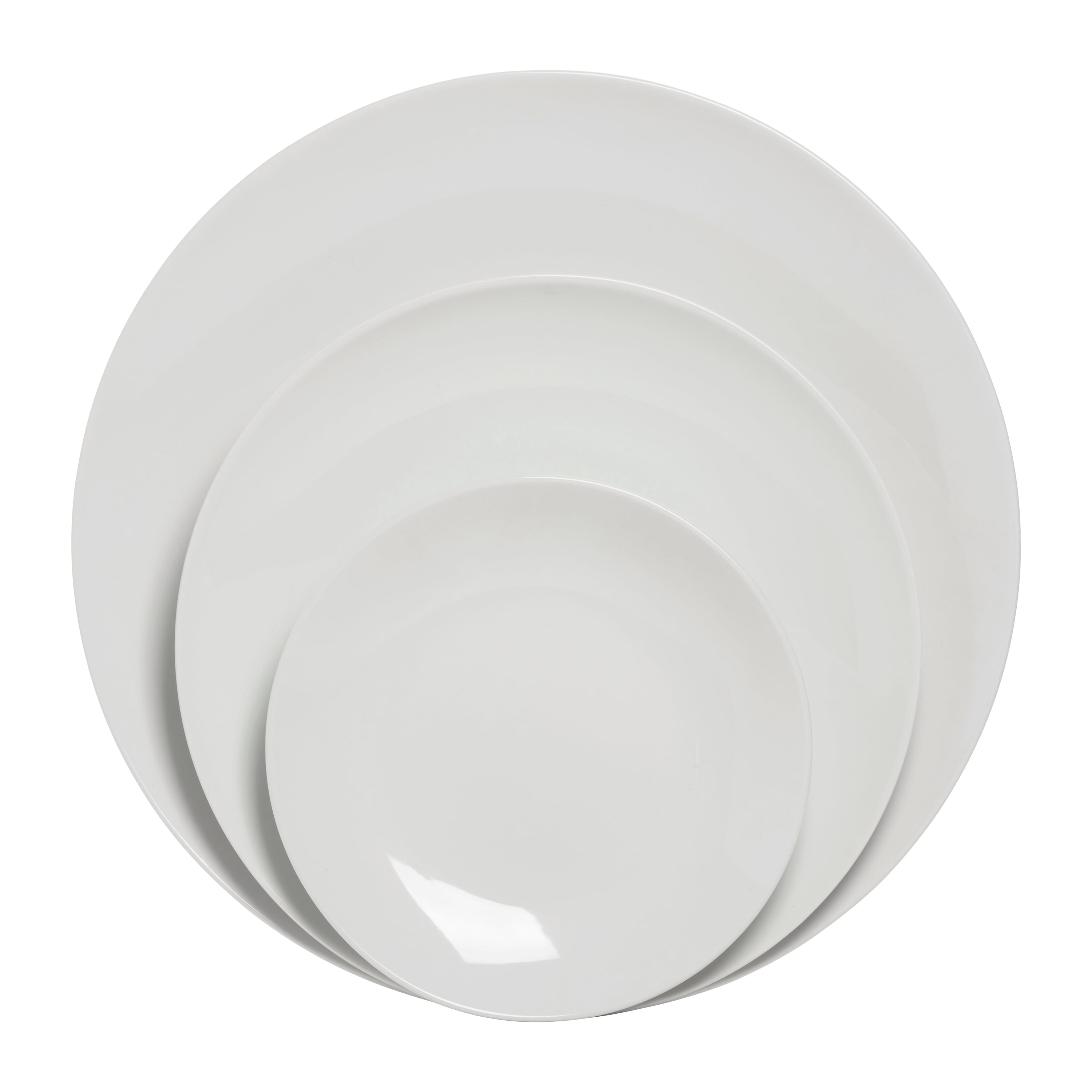 10 Strawberry Street Simply Coupe 52-piece Ceramic Dinnerware Set, Service for 8
