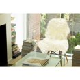 thumbnail image 5 of 2' x 3'  Natural New Zealand Sheepskin Wool Area Rug in White, 5 of 8