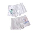 thumbnail image 4 of Paokuoon Kids Underwear Set 2-18 Years Boys Cartoon Print Skin-Friendly Soft 4PCS, 4 of 6