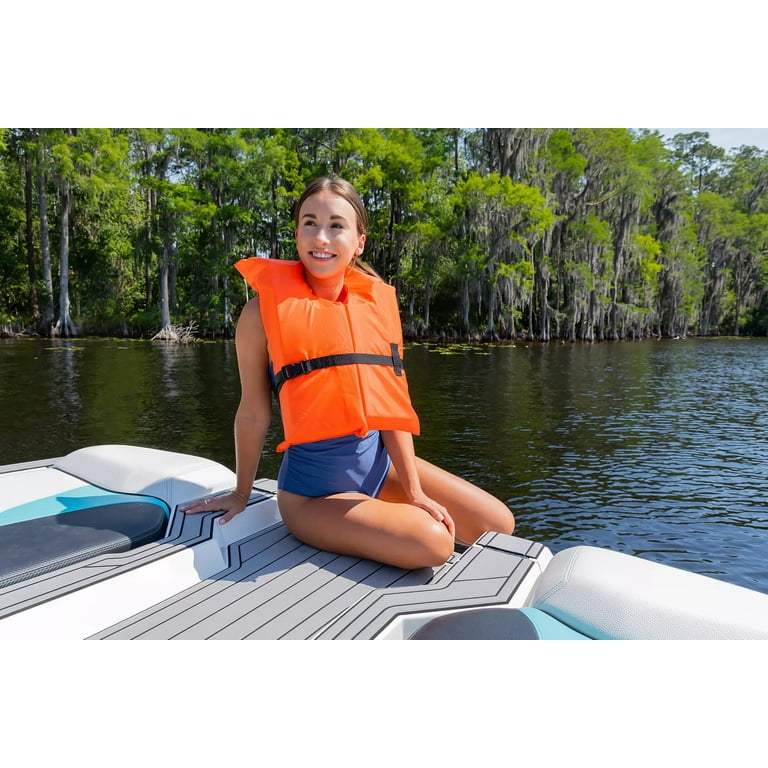 Airhead Type II Keyhole Life Jackets for Adults, 4-Pack, Coast