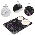 thumbnail image 3 of Yayeee Dish Drying Mat for Kitchen Counter 16"x18" Microfiber Absorbent Pad, Gothic Floral Print, 3 of 7