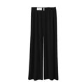 thumbnail image 3 of RUTAYY Toddler Teen Children Pants Solid Color For Girls Casual High Elastic Waisted Drawstring Loose Fit Sweatpants Streetwear Trouser Stylish Pants, 3 of 8
