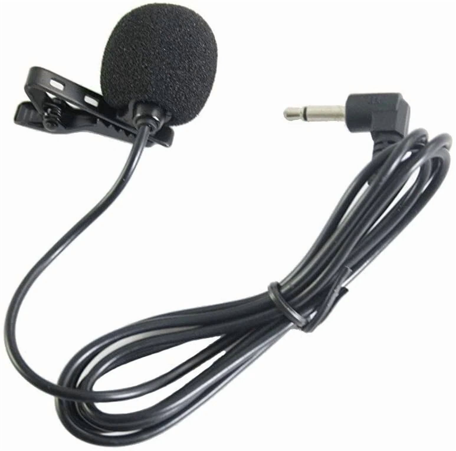 RHEA- 5X Exmax Mini Lapel Mic Tie Clip-On 1/8” 3.5Mm Jack Condenser Collar Microphone