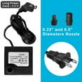 thumbnail image 6 of 90 GPH Mini Submersible Pump, Small Fountain Pump (5W 350L/H) for water feature, Aquariums, Fish Tank, Tabletop Fountain, Pet Fountain, Indoor or Outdoor Pond Fountain, 6 of 7