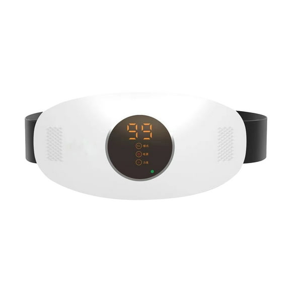 Waist Massage Belt Adjustable 360° Wrapping 3 Modes Multiple Speeds Vibrating Promote Digestion Belly Fat Reduction