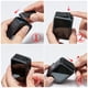 thumbnail image 4 of Inteprter Cubiertas laterales de batería Caja de carcasa de montaje de plástico con reemplazo de tapa protectora de puerto de carga para para Accesorios de cámara y óptica, 4 of 6