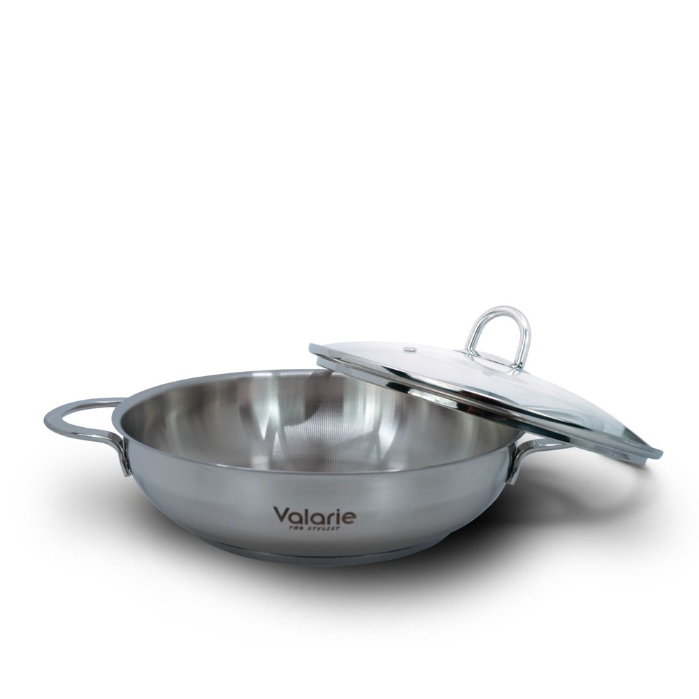 Valarie Korean TriPly Aluminum Stainless Steel Induction Cookware 24