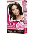 thumbnail image 4 of Garnier Color Sensation Hair Color Cream, 3.0 Coffee Date Darkest Brown, 4 of 10