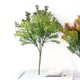 thumbnail image 5 of Planta de vainilla de 6 ramas, hoja de oficina en casa, hojas de hierba de plástico, planta decorativa para banquete de boda, verde Advancent HA6986-01B, 5 of 6